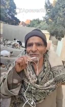 He has lived among cemeteries and pets for 50