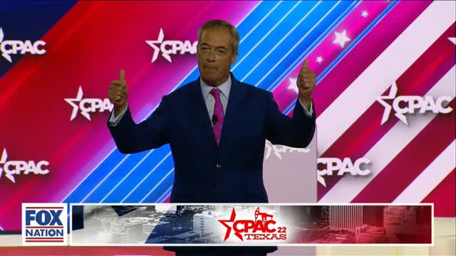 Nigel Farage at CPAC Texas 2022