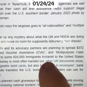 PROOF The United Nations Is Funding The Illegal Immigration Invasion Into America!