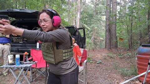 AJ GETTING TOO COMFORTABLE WITH THE TAURUS TX22