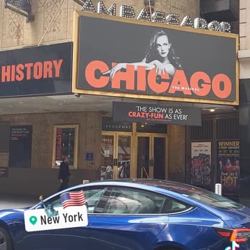 New York City Broadway Show Chicago