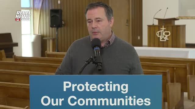 Premier Jason Kenney responds to Rebel's question regarding Pastor Artur Pawlowski's jailing