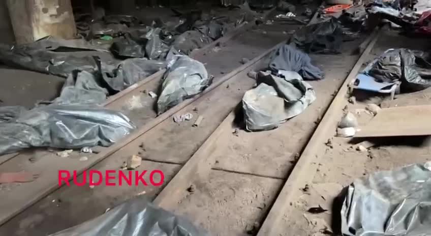 A mass grave was found in Mariupol, where three hundred people lay.