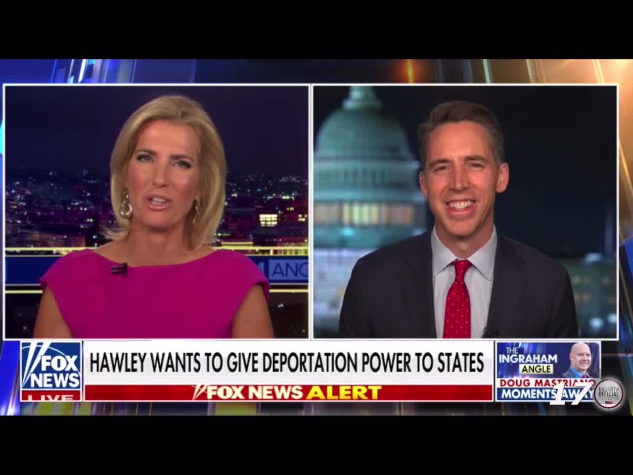 Senator Josh Hawley is working on legislation to allow states to deport illegal aliens.