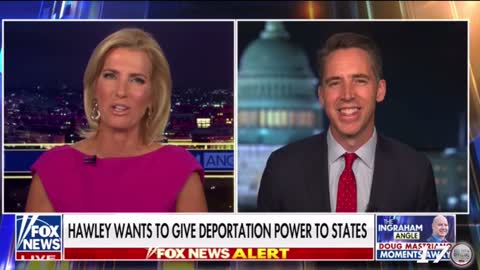 Senator Josh Hawley is working on legislation to allow states to deport illegal aliens.