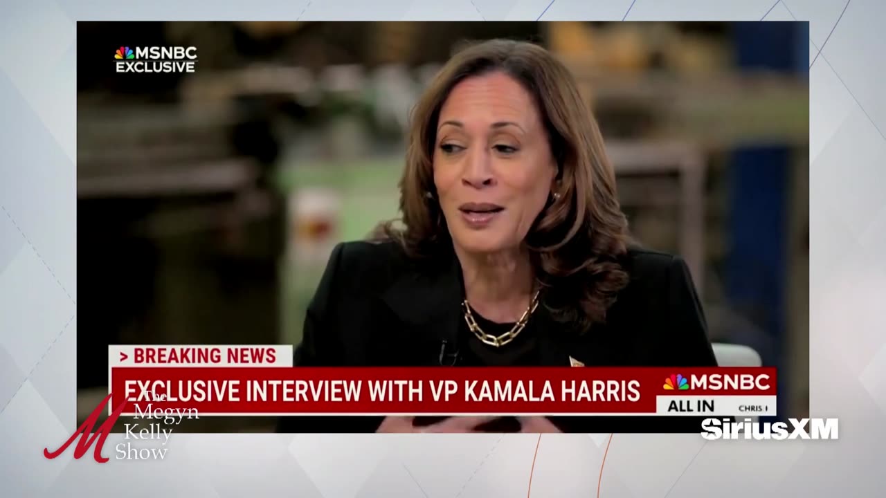 Megyn Kelly Unloads on Kamala Harris' "Terrible" Performance During Rambling MSNBC Interview