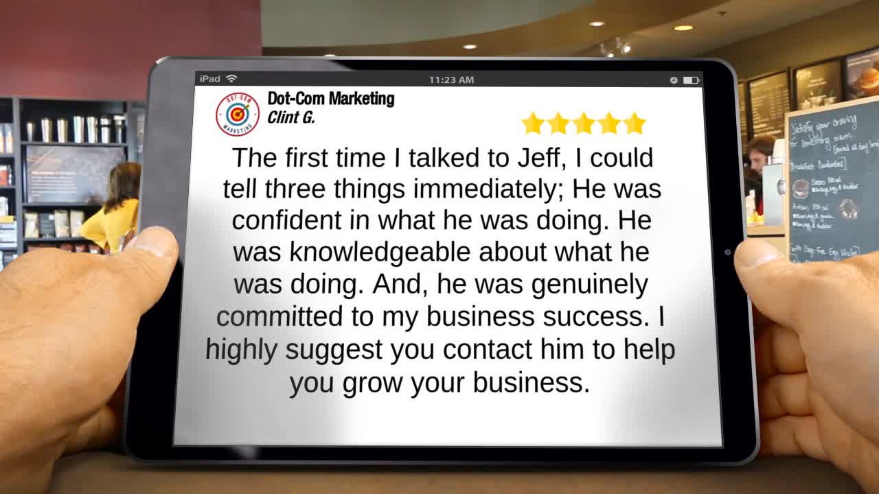 Dot-Com Marketing - Marketing Agency in Chincoteague, Virginia - Customer Review