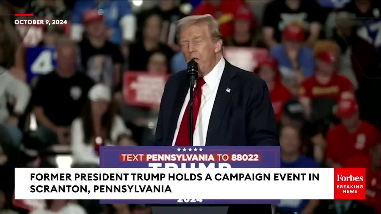 Trump Predicts 'There's Going To Be An Explosion' Between Biden And Kamala Harris