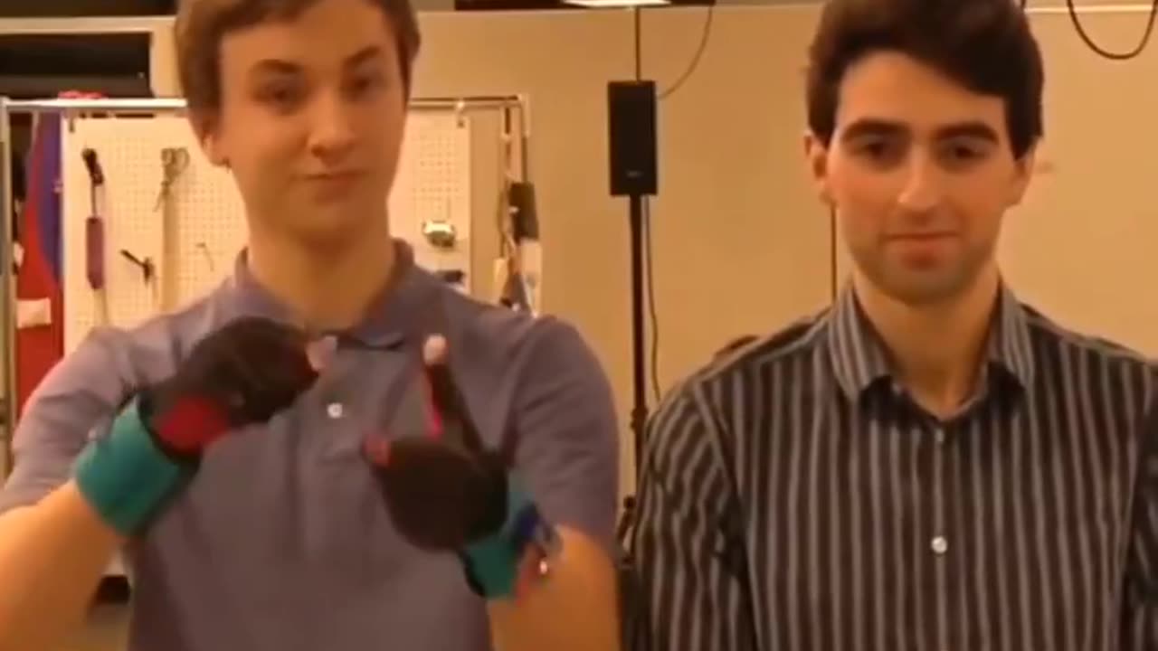 Created by two 19-year-old students, these gloves translate sign language into sound