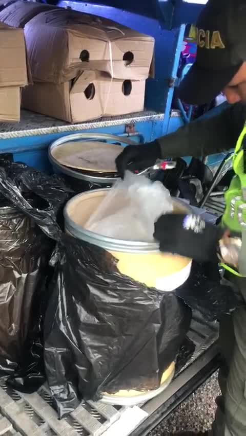 Decomiso droga, cocaína