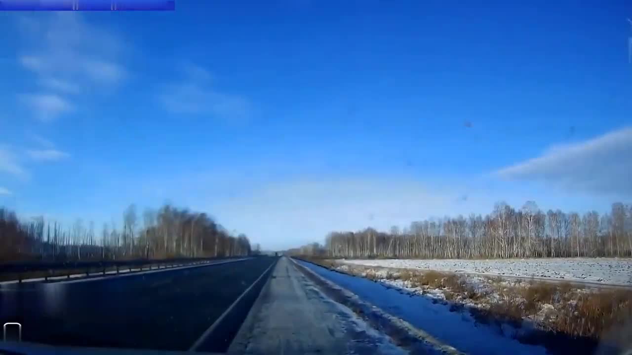 The truck is going to ram
