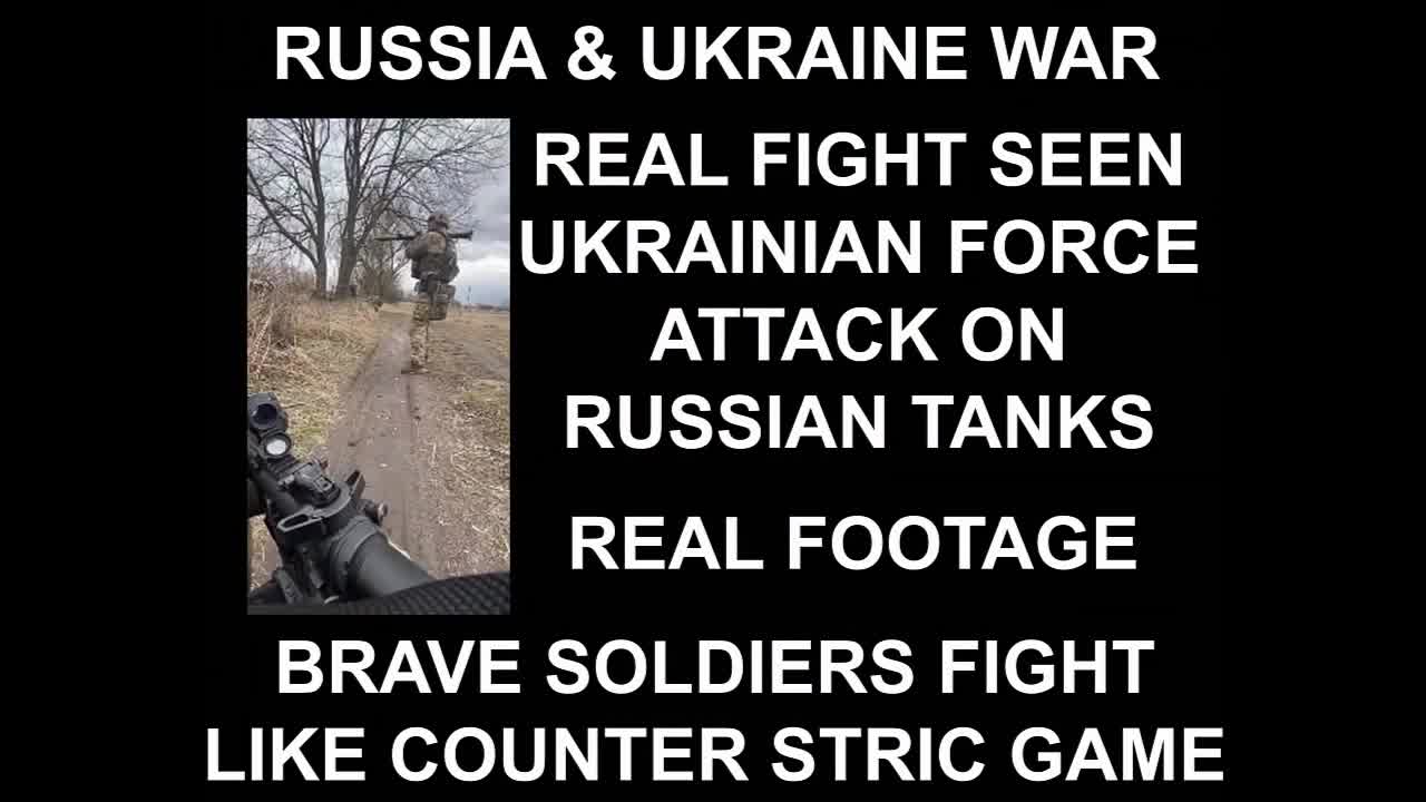 BRAVE UKRAINIAN SOLDIERS FIGHT LIKE PUBG OR COUNTER STRIC GAME