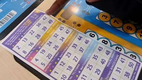 Bingo Session 7 Well Well| MsScratch&Dab