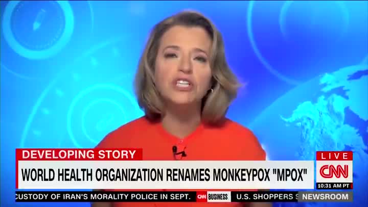 CNN Celebrates the WHO Renaming Monkeypox