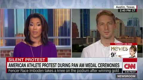 US Fencer Race Imboden on CNN