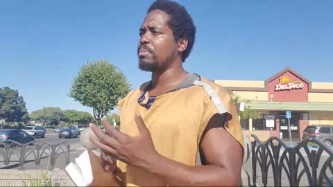ISRAELITE IN SACRAMENTO:7/20/22 AFTERNOON STREET SPEAKING