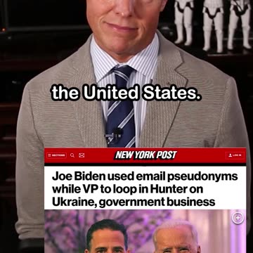 Joe Biden Used Fake Names to Loop in Hunter on Ukraine
