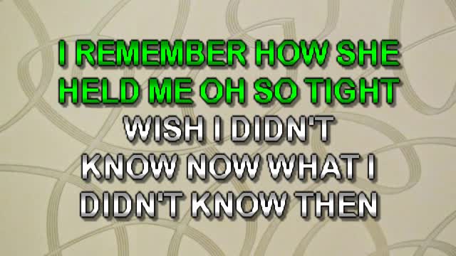 kbkaraokeking against the wind (seger)