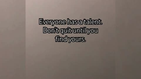 Find your talent
