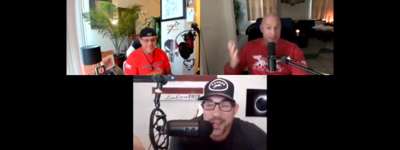 SCOTT MCKAY, DAVID RODRIGUEZ AND MICHAEL JACO ROUND TABLE DROPPING BOMBS.