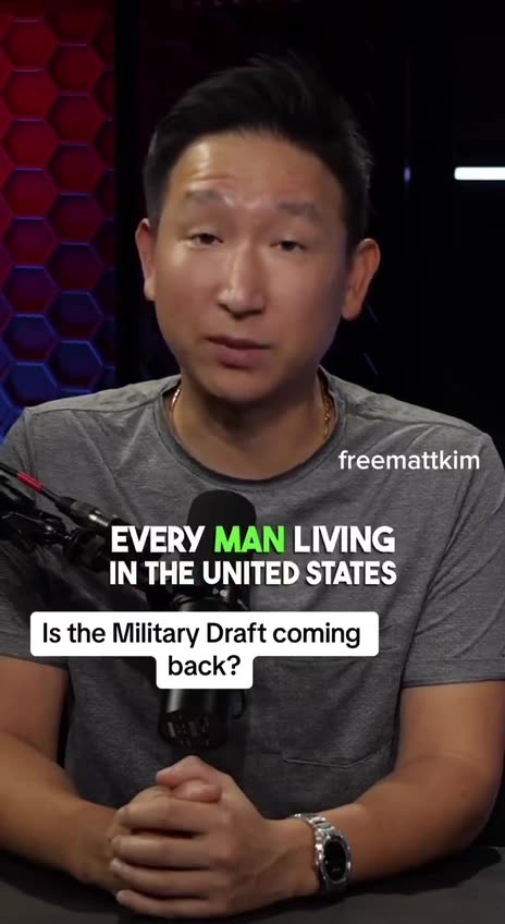 They are bringing back the draft.