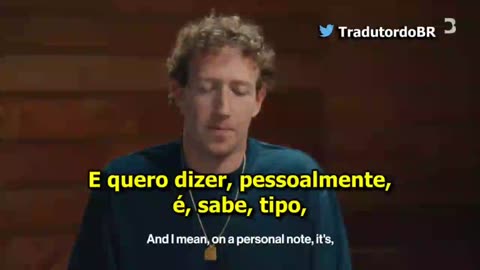 Mark Zuckerberg apoiou a campanha presidencial de Donald Trump em 2024