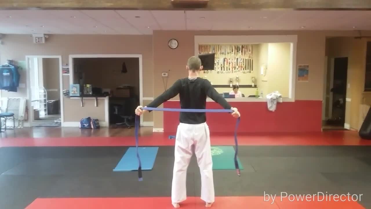 increase range of motion in the shoulders, shoulder flexibility