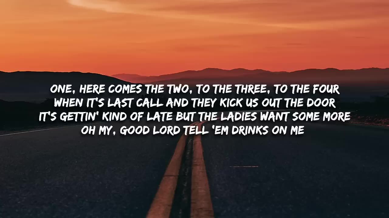 Shaboozey - A Bar Song (Lyrics) "someone pour me up a double shot of whiskey"
