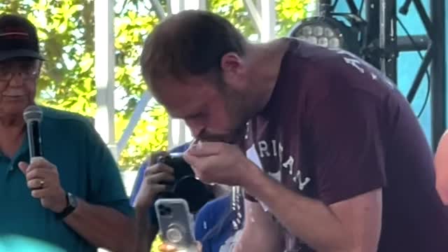 California State Fair 2022 Corn Dog Eating Contest