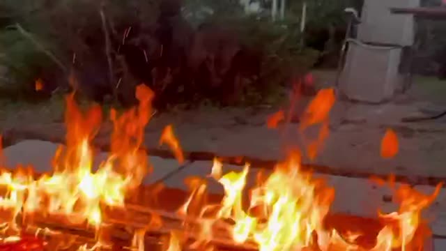 calming fire