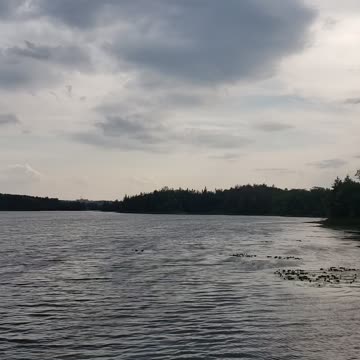 Beautiful Sky Orangeville Lake