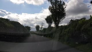 GoPro speedlapse . Driving in Dartmoor.