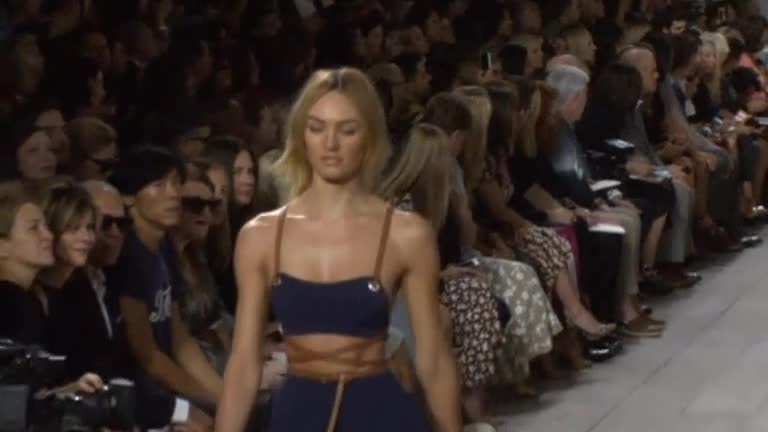 Michael Kors' is optimistic for spring