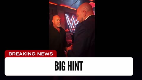 Triple H Drops Major Goldberg Hint