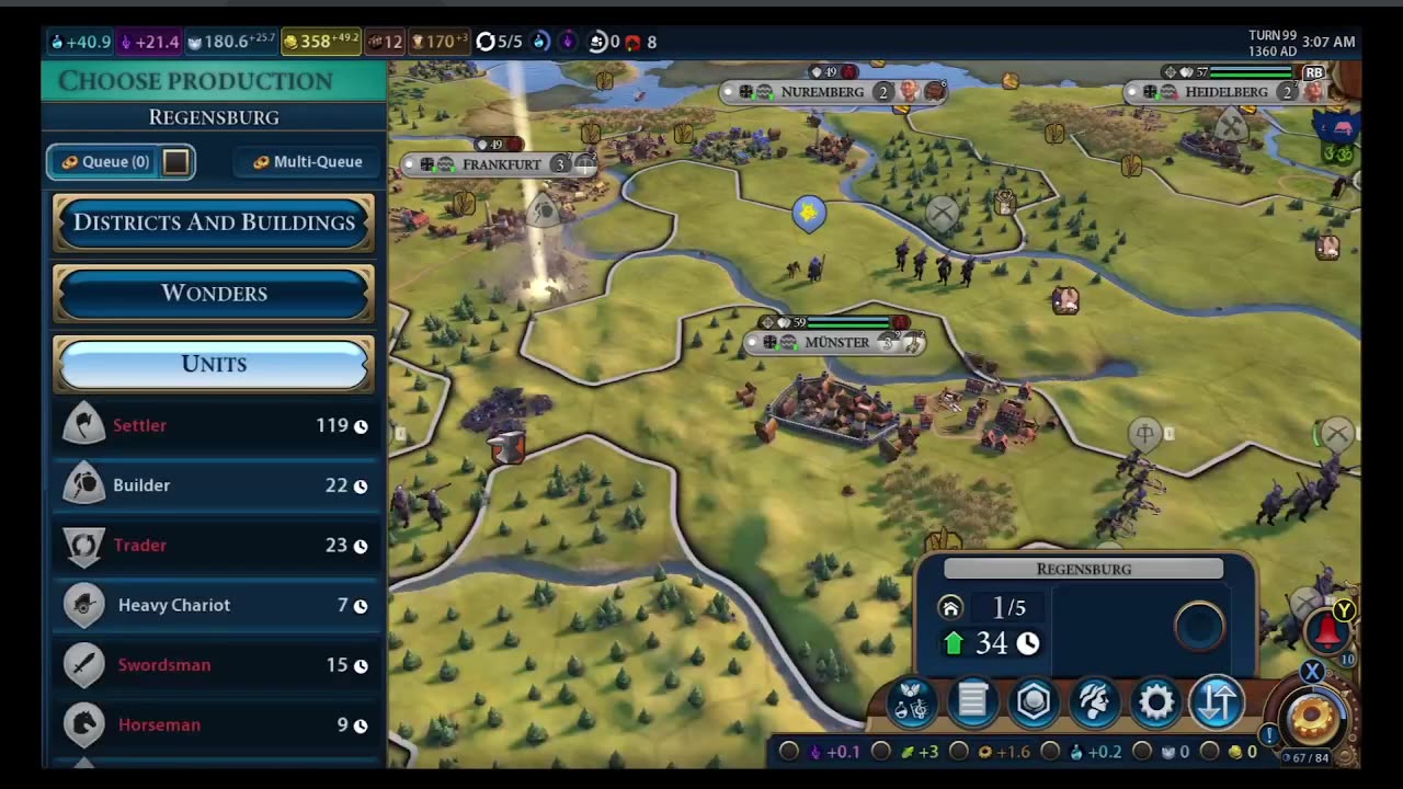 LIVE CIV VI (CHASE WONT INSTALL FUCKING ARMA)