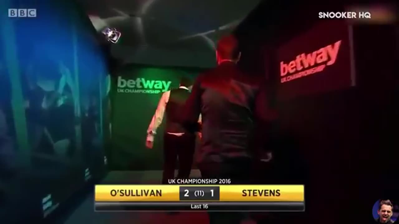 Ronnie O'Sullivan that's brilliant