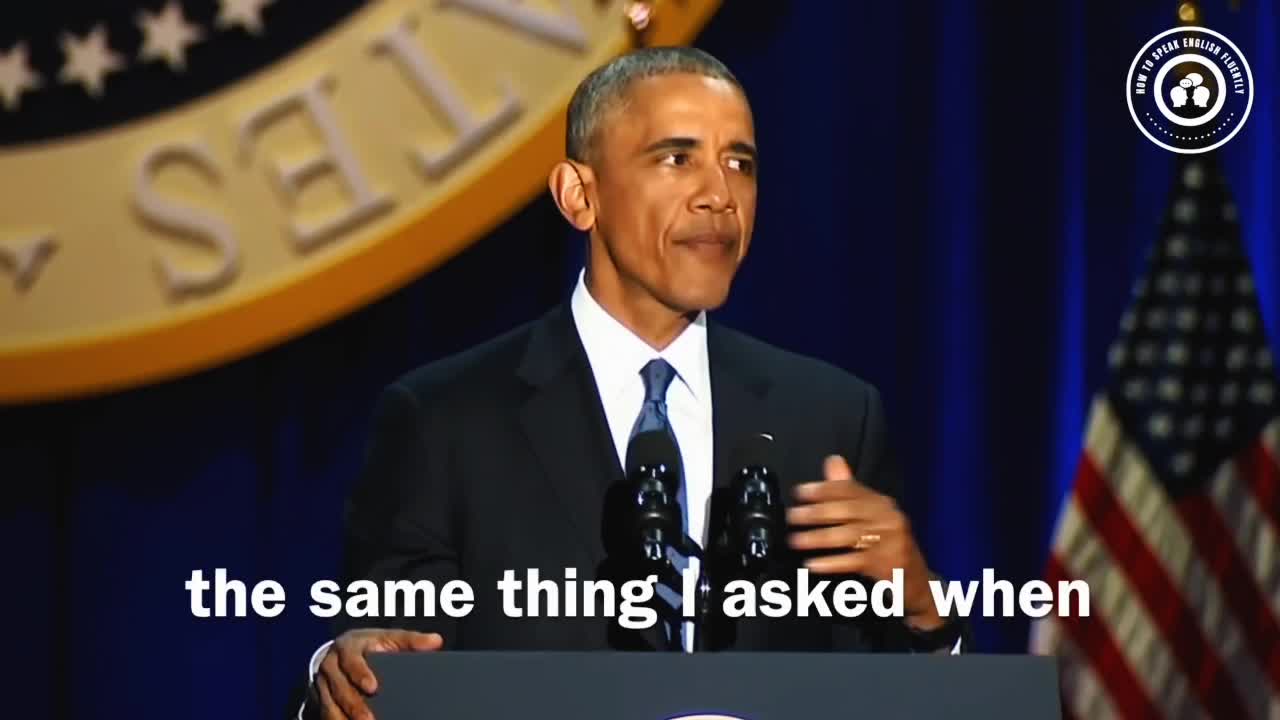 ENGLISH SPEECH 20 | Learn English With Barack Obama | Yes, We Can. (English Subtitles)