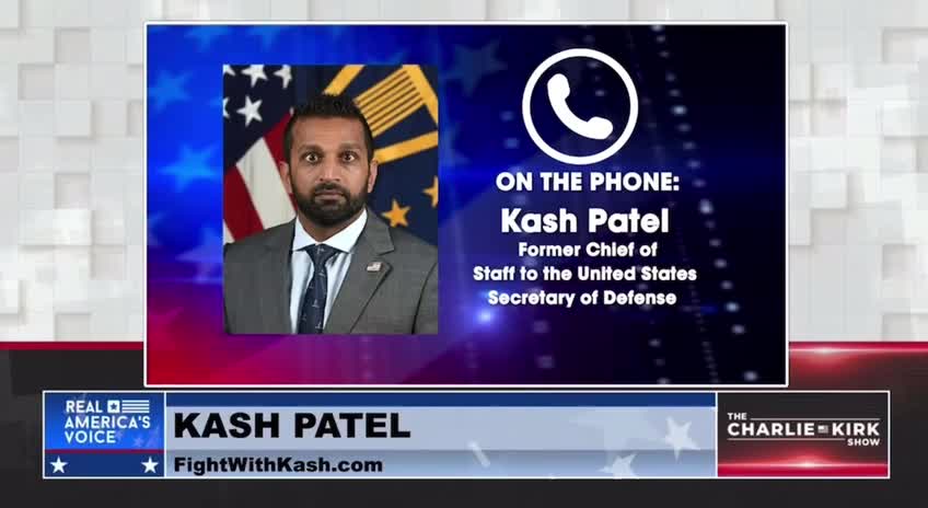 Charlie Kirk & Kash Patel discuss Hunter Biden & Durham investigations are happening simultaneously.