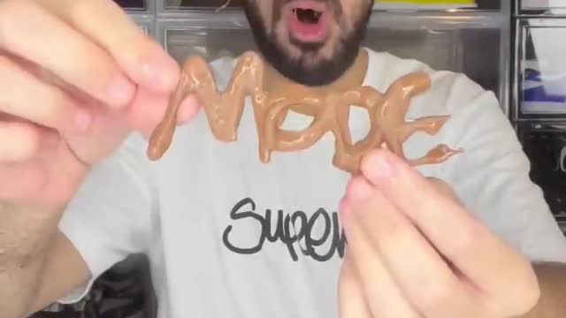 Chocolate writing