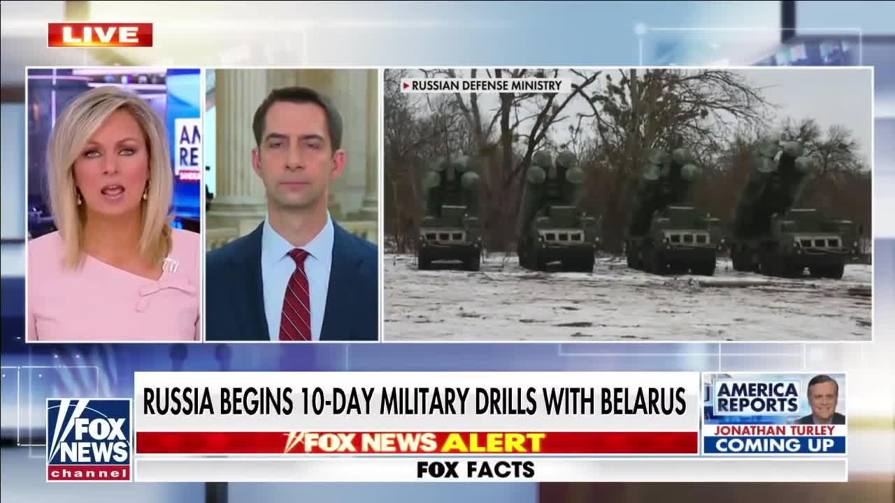 Sen. Cotton warns Americans in Ukraine: 'You should leave now'