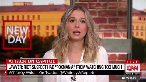CNN brings Complainant who developed "Foxitis" and "Foxmania watching Fox news report on Trump
