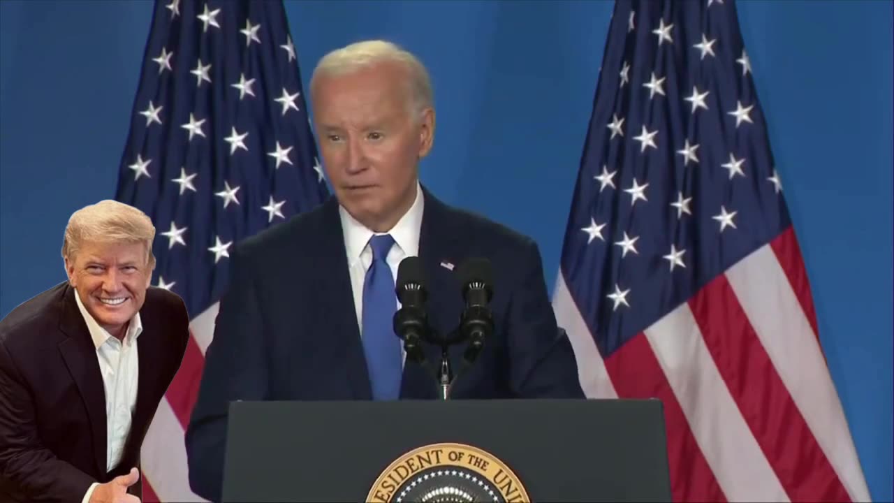 Bumbling Biden Says He's Just Following The Advice Of His "Commander-In-Chief"