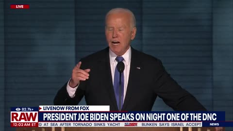 President Biden FULL SPEECH at DNC in Chicago