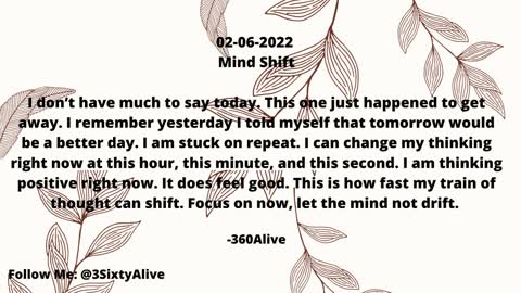 Motivational Motivation Journal 2-06-22