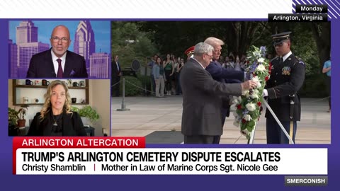 She attended Arlington National Cemetery event at center of Trump controversy. Here's what she saw