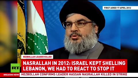 Throwback: Nasrallah Explains Hezbollah's Israel Conflict to Julian Assange in 2012 Interview