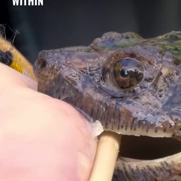 What to do when turtle bites you