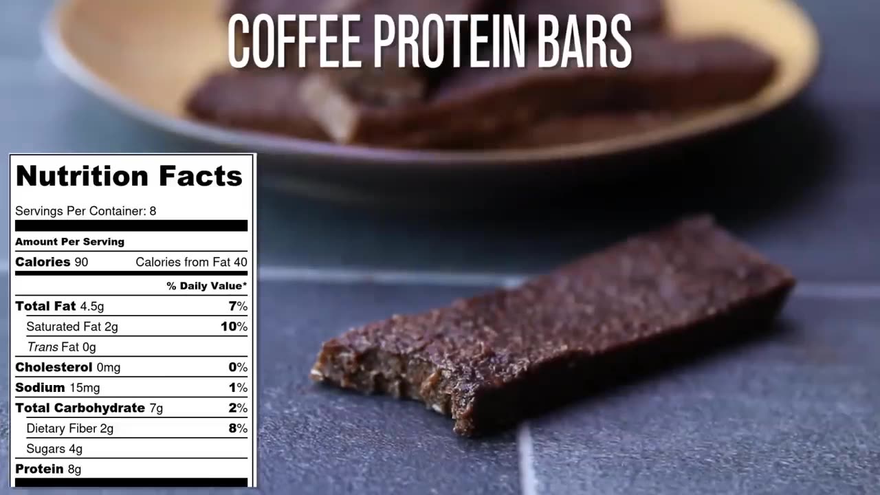 Café Fuel Delight: Homemade Coffee Protein Bars to Kickstart Your Day