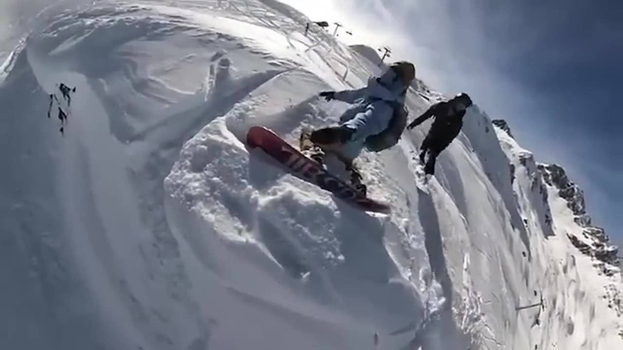 Moments befMoments before disaster #snowboarding #skiing #trending #