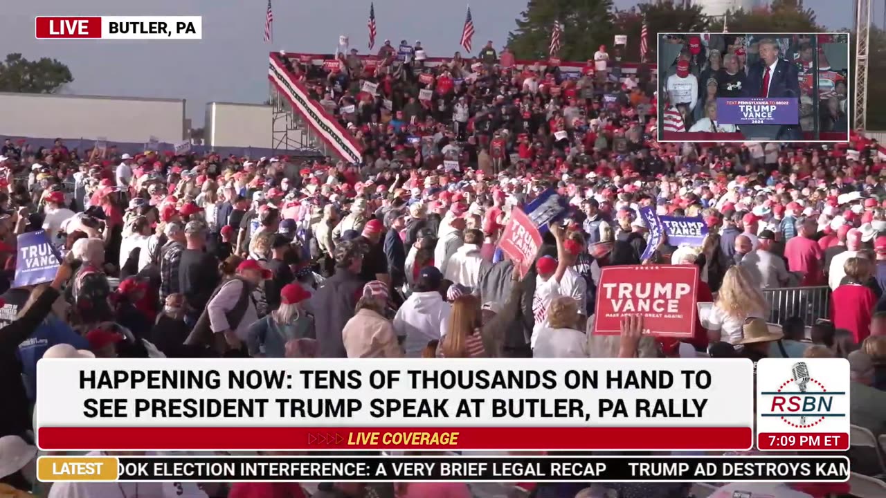 President Trump Returns for a Historic Rally in Butler, Pennsylvania